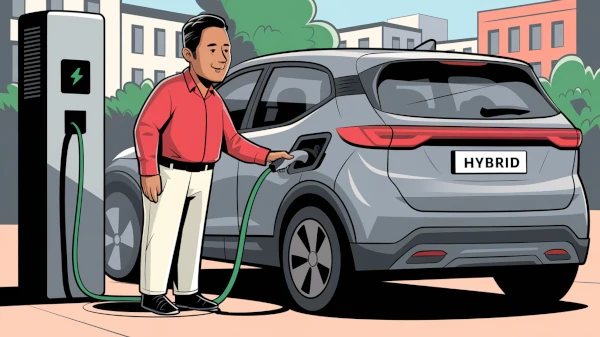 Cómo funciona un carro hibrido